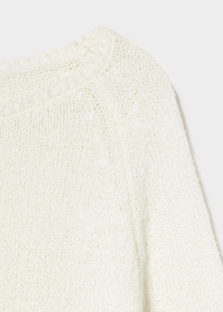 Slouchy trui met raglanmouwen