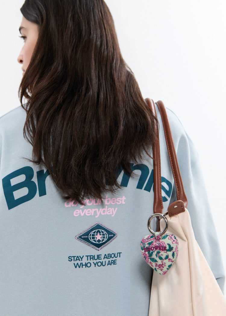 Star printed keychain