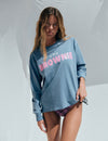 Sweatshirt met sterrenprint