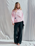 Sudadera capucha estrellas brownie