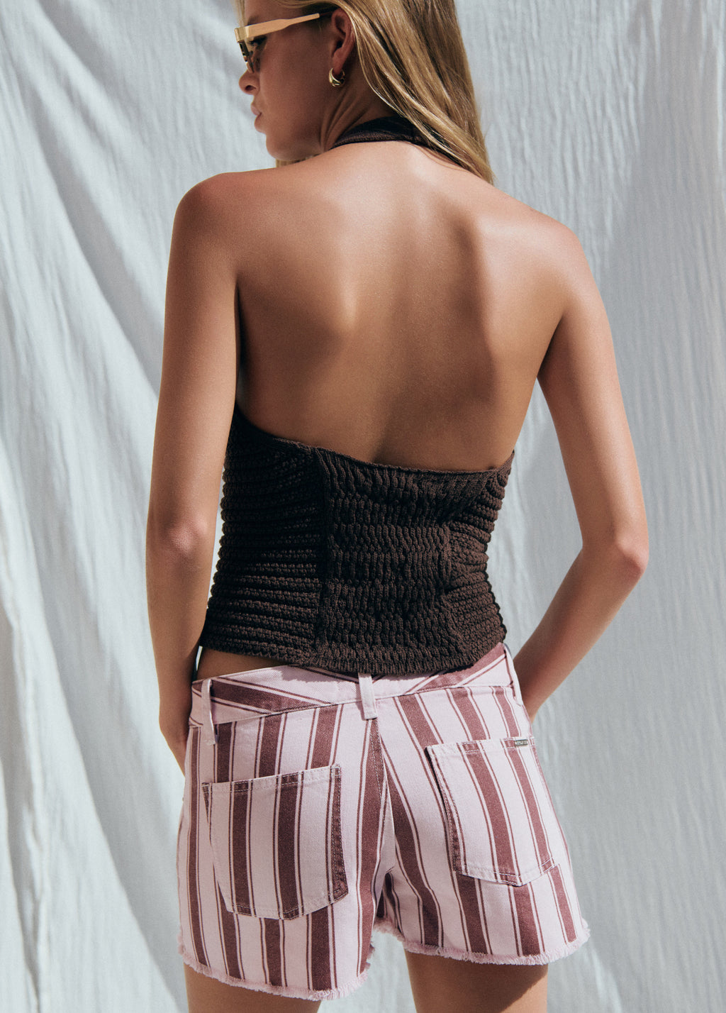Crochet halter top