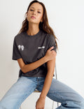Camiseta alas lentejuelas