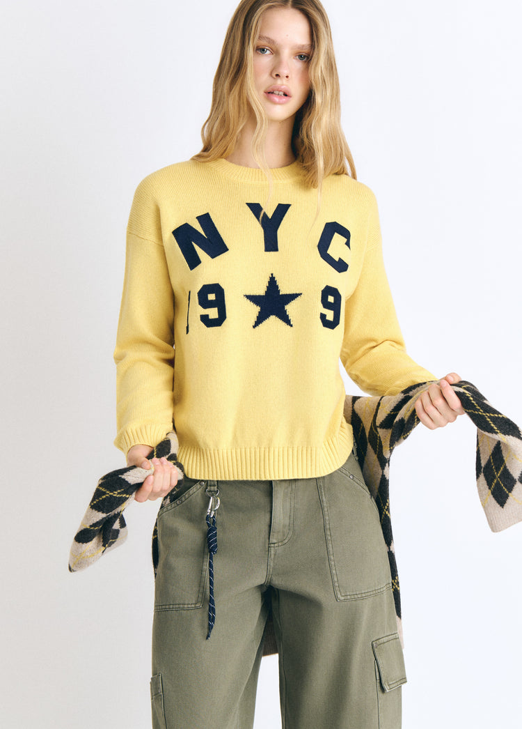 Jumper brodé nyc