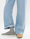 Socken-Set Sterne und uni