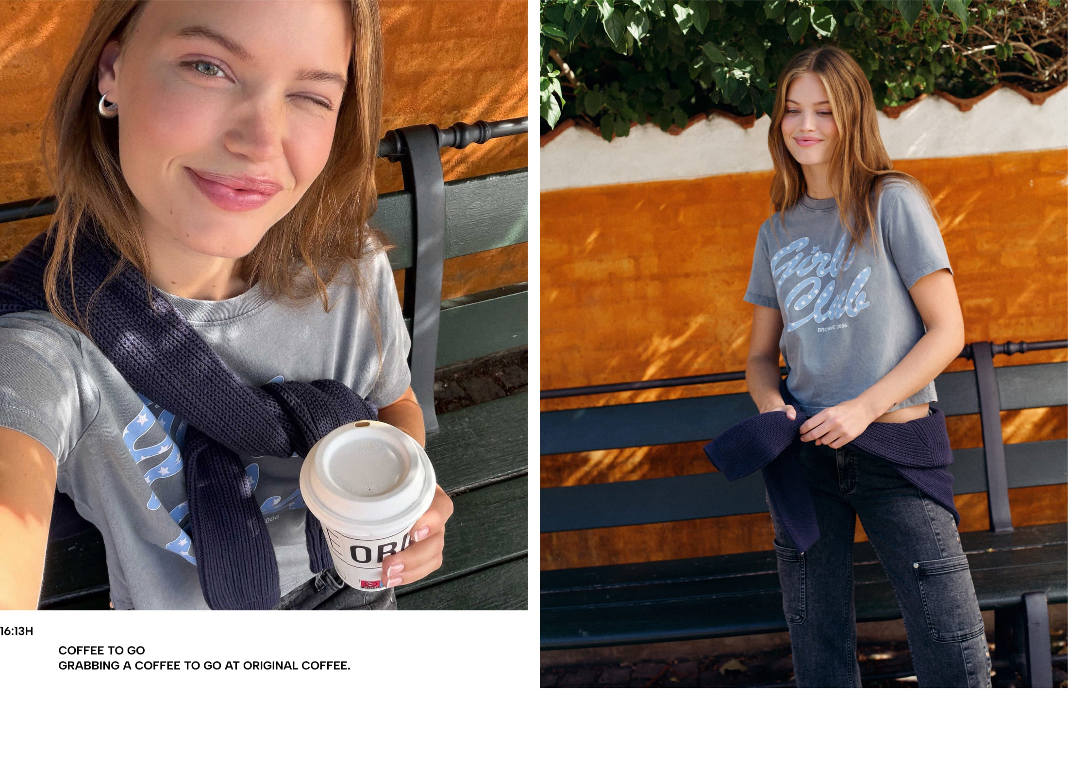 Girls Club Print T-shirt