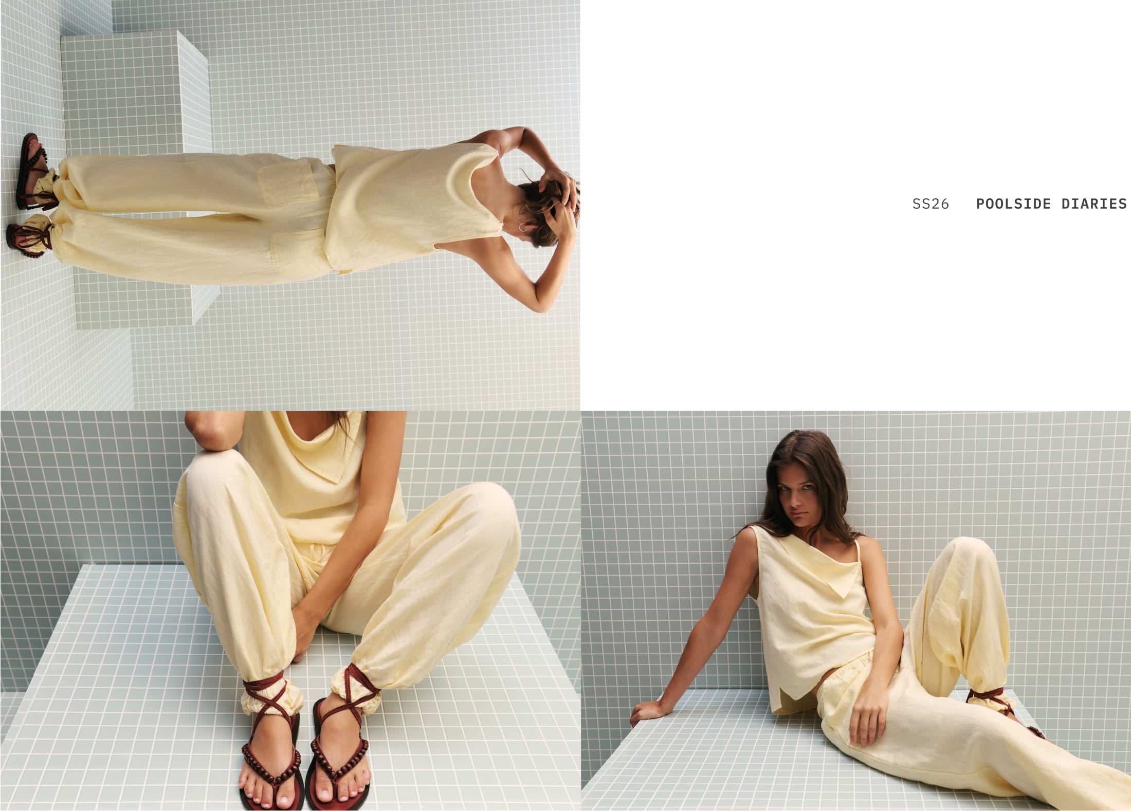 Linen harem pants