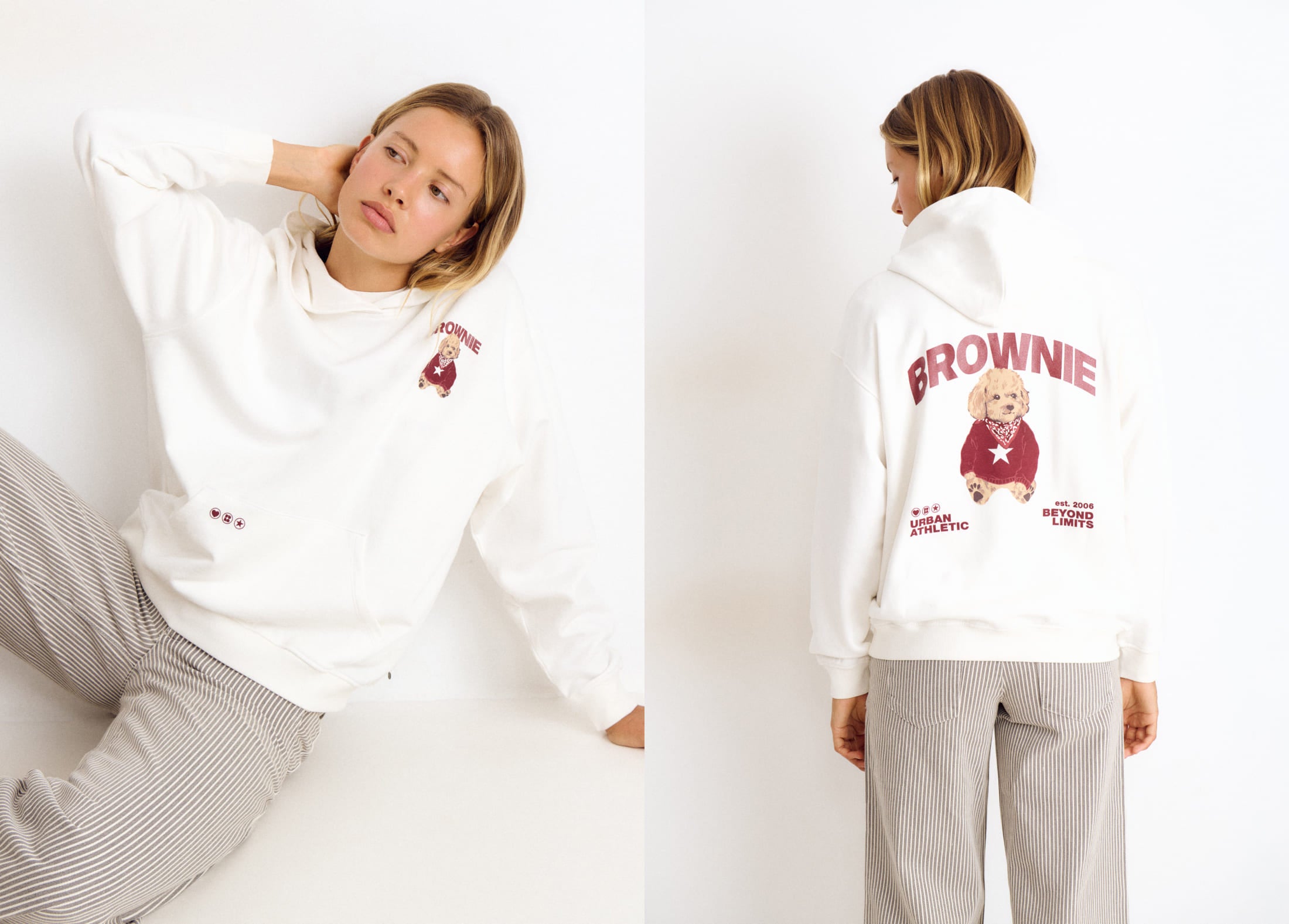 Sudadera print perrito bandana