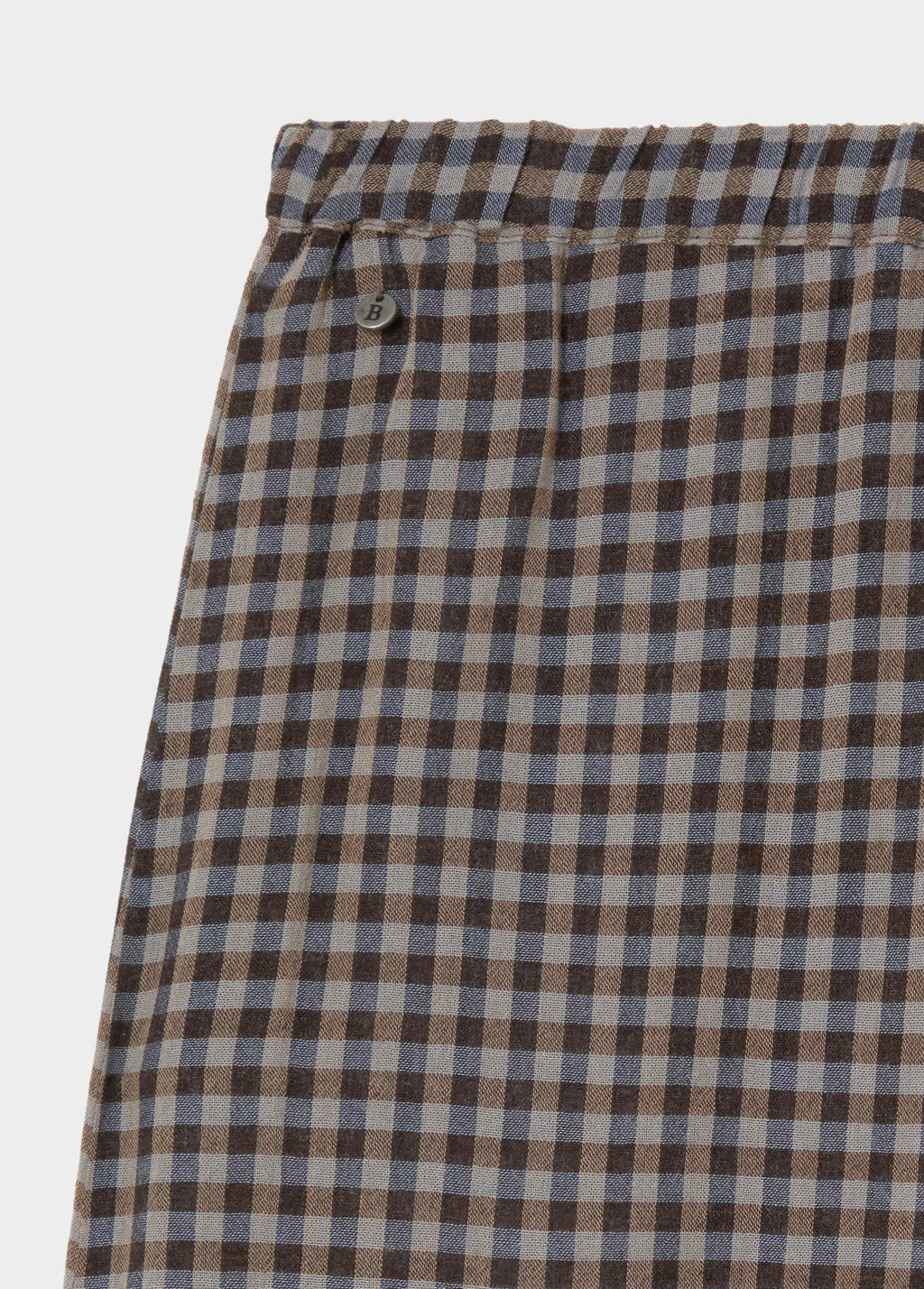 Plaid harem pants