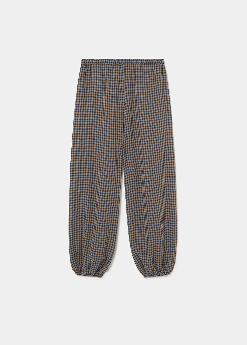 Plaid harem pants