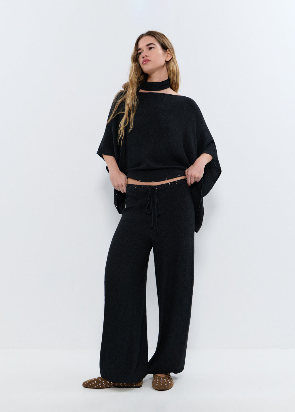 Plain harem pants