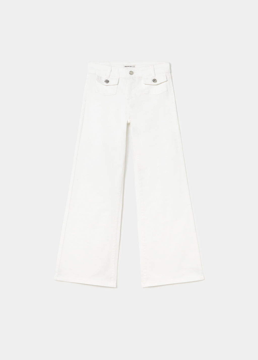 Pantalons campana amb butxaques frontals