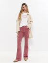 Wijde broek met zakken