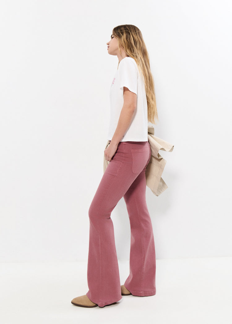 Wijde broek met zakken