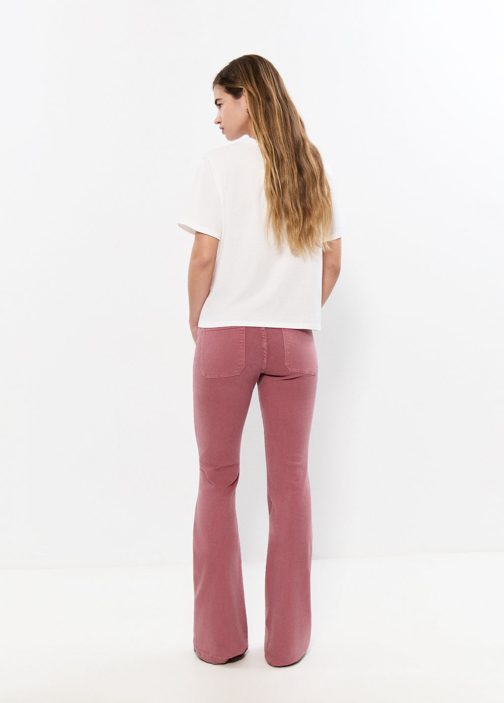 Wijde broek met zakken