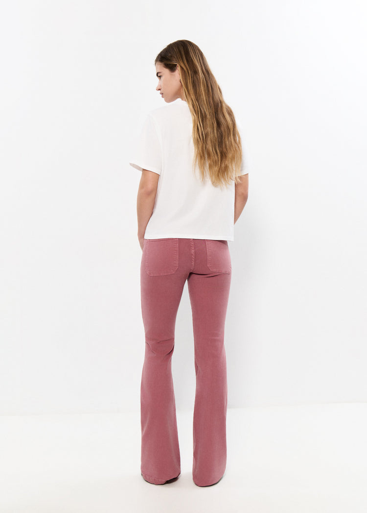 Wijde broek met zakken
