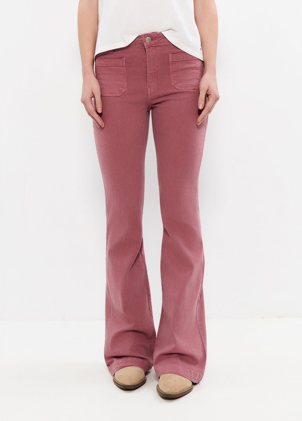 Wijde broek met zakken