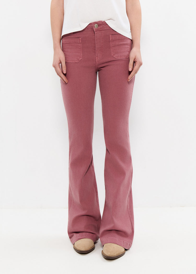 Wijde broek met zakken