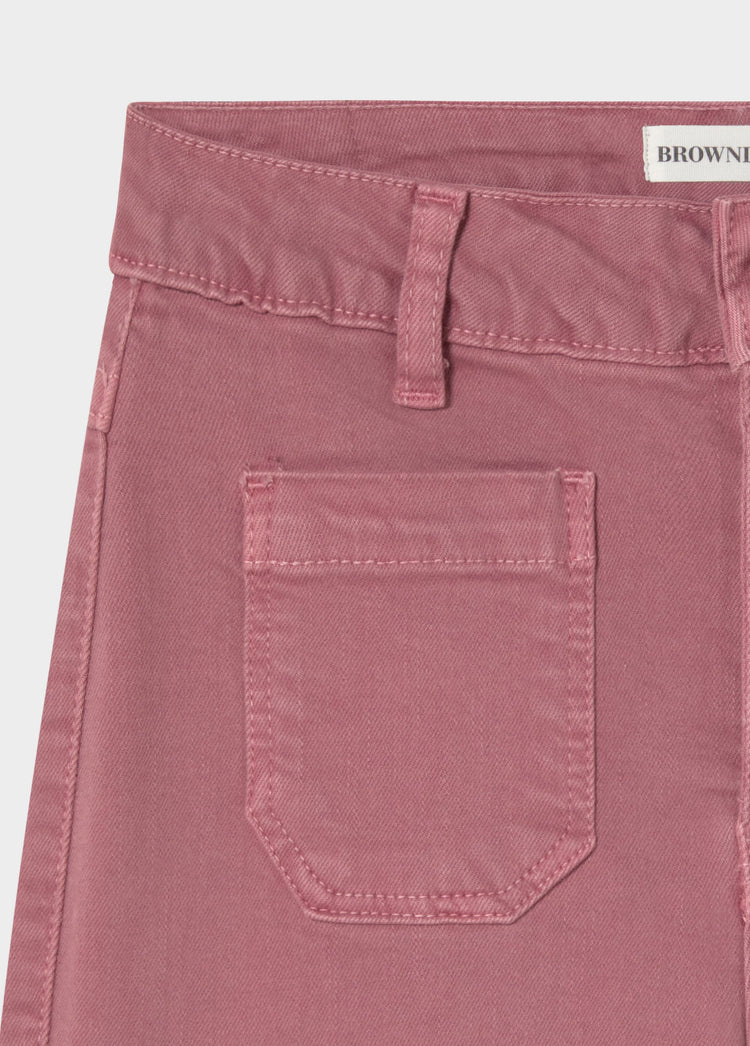 Wijde broek met zakken