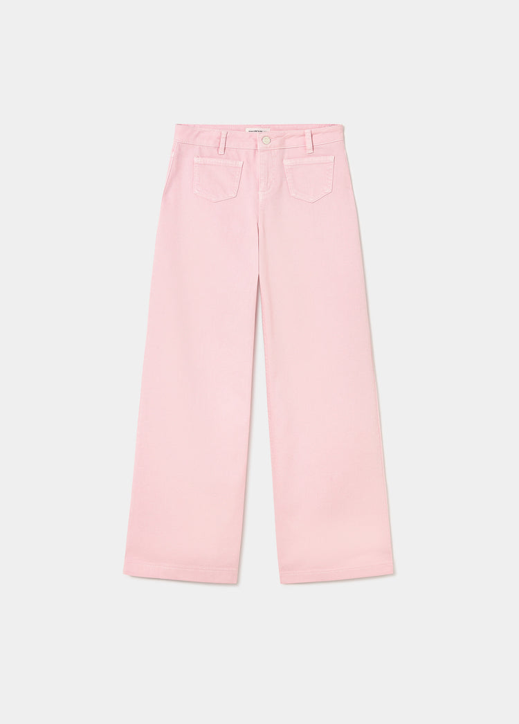 Culotte broek met voorzakken