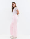 Culotte pants with front pockets