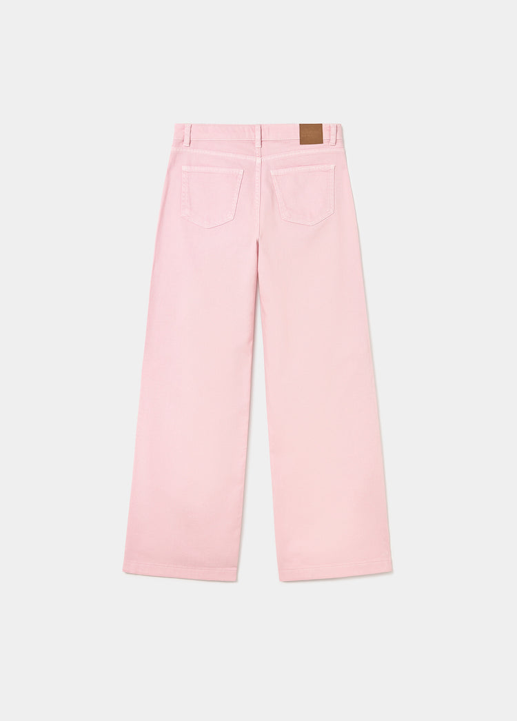 Culotte broek met voorzakken