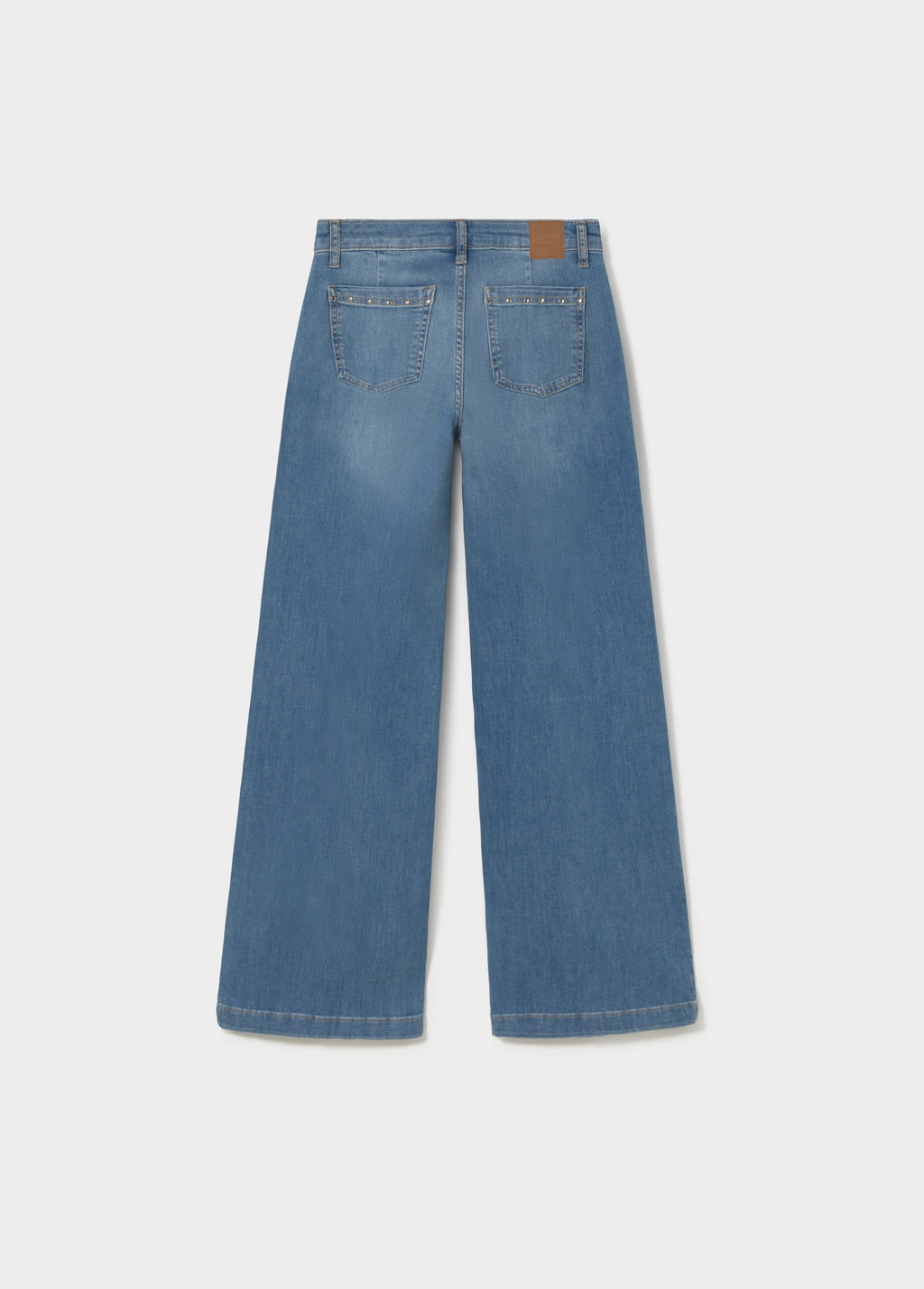 Culotte pants with studs