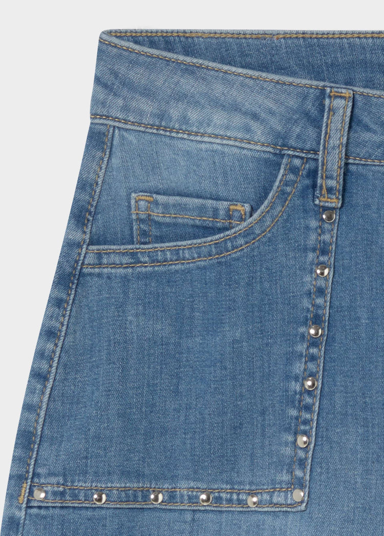 Culotte broek met studs