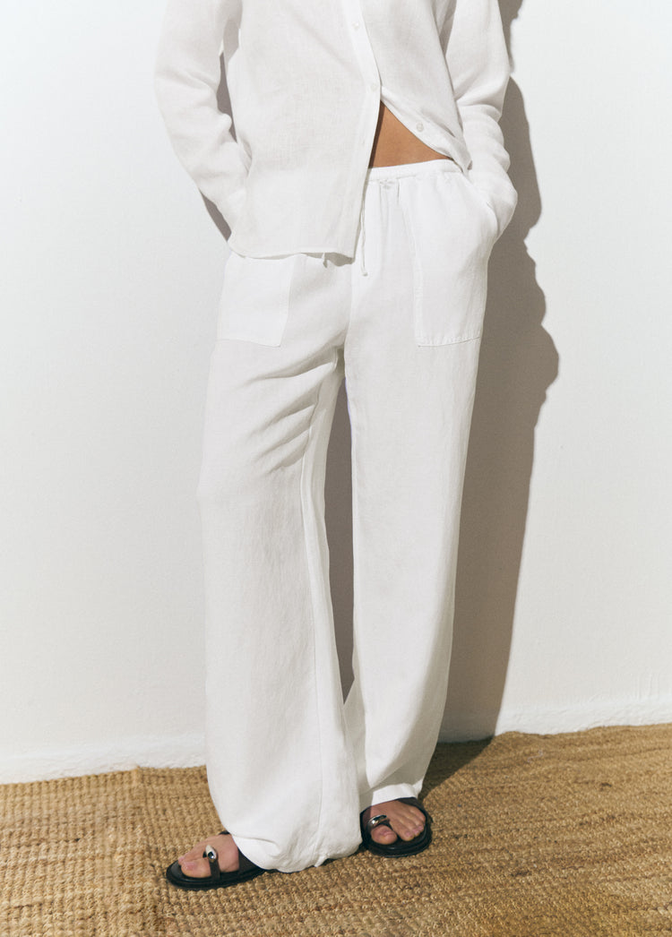 Flowy pants with pockets