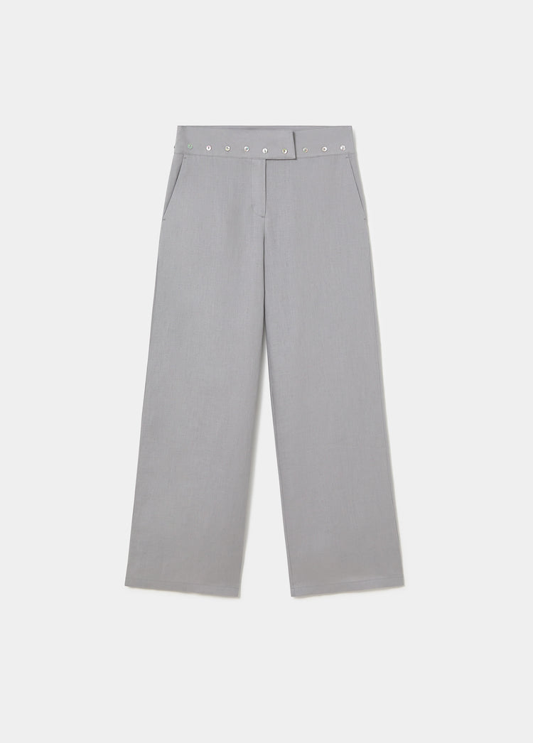 Flowy linen pants