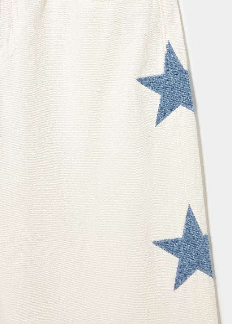 Broek met meerdere sterren aan de zijkant