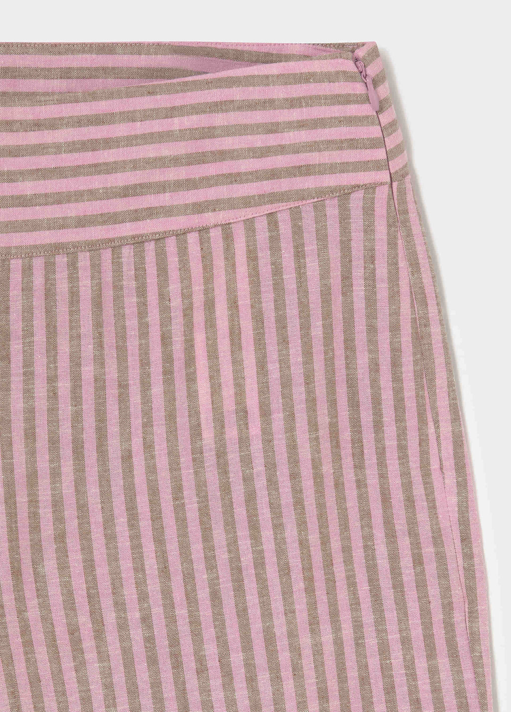 Pantalons ratlles cintura ampla