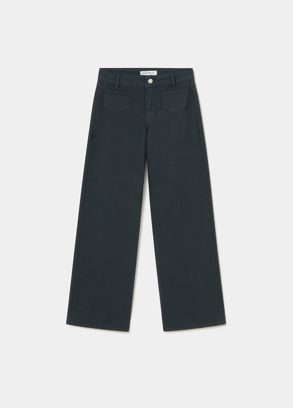 Pantalone dritto con ali