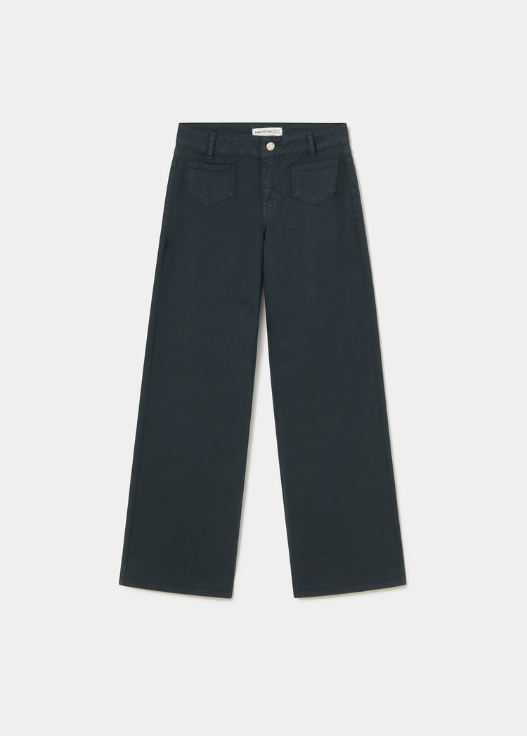 Rechte broek met vleugels