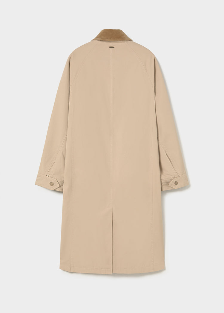 Long cotton parka