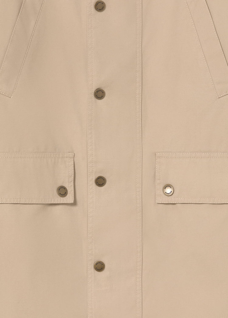 Long cotton parka