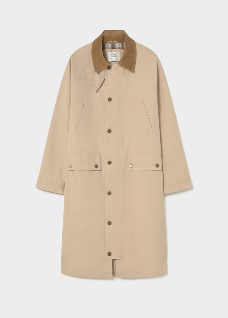 Long cotton parka