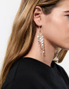 Boho multi-plate earring