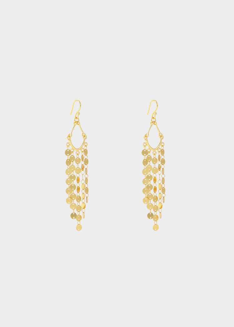 Pendiente boho multichapas