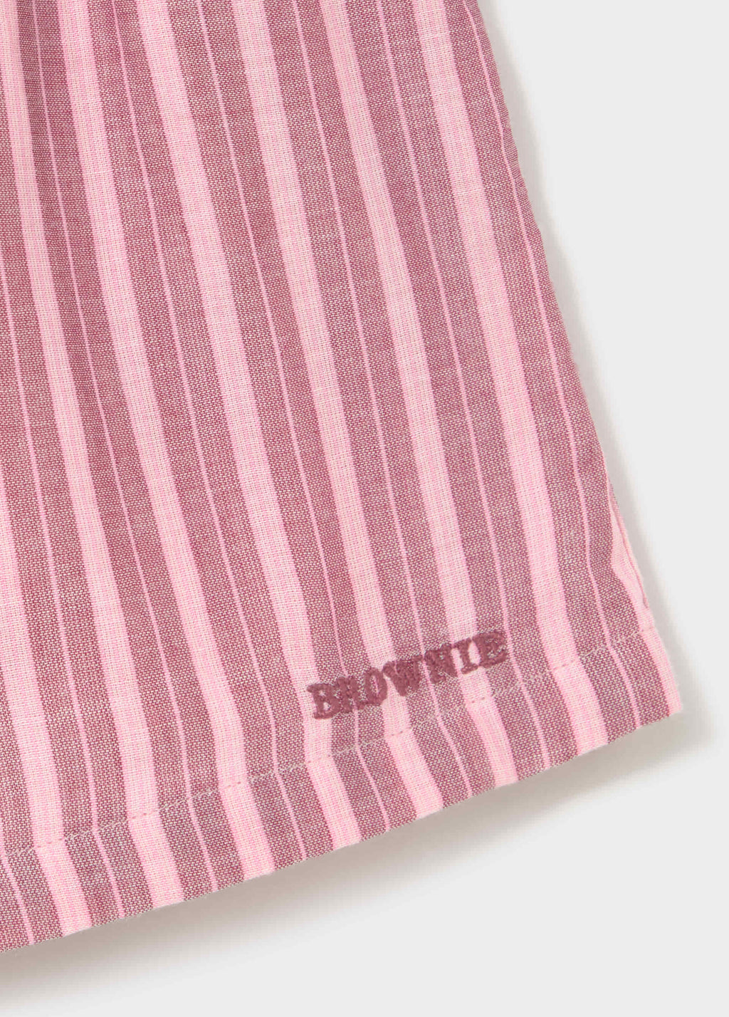 Striped short pajamas
