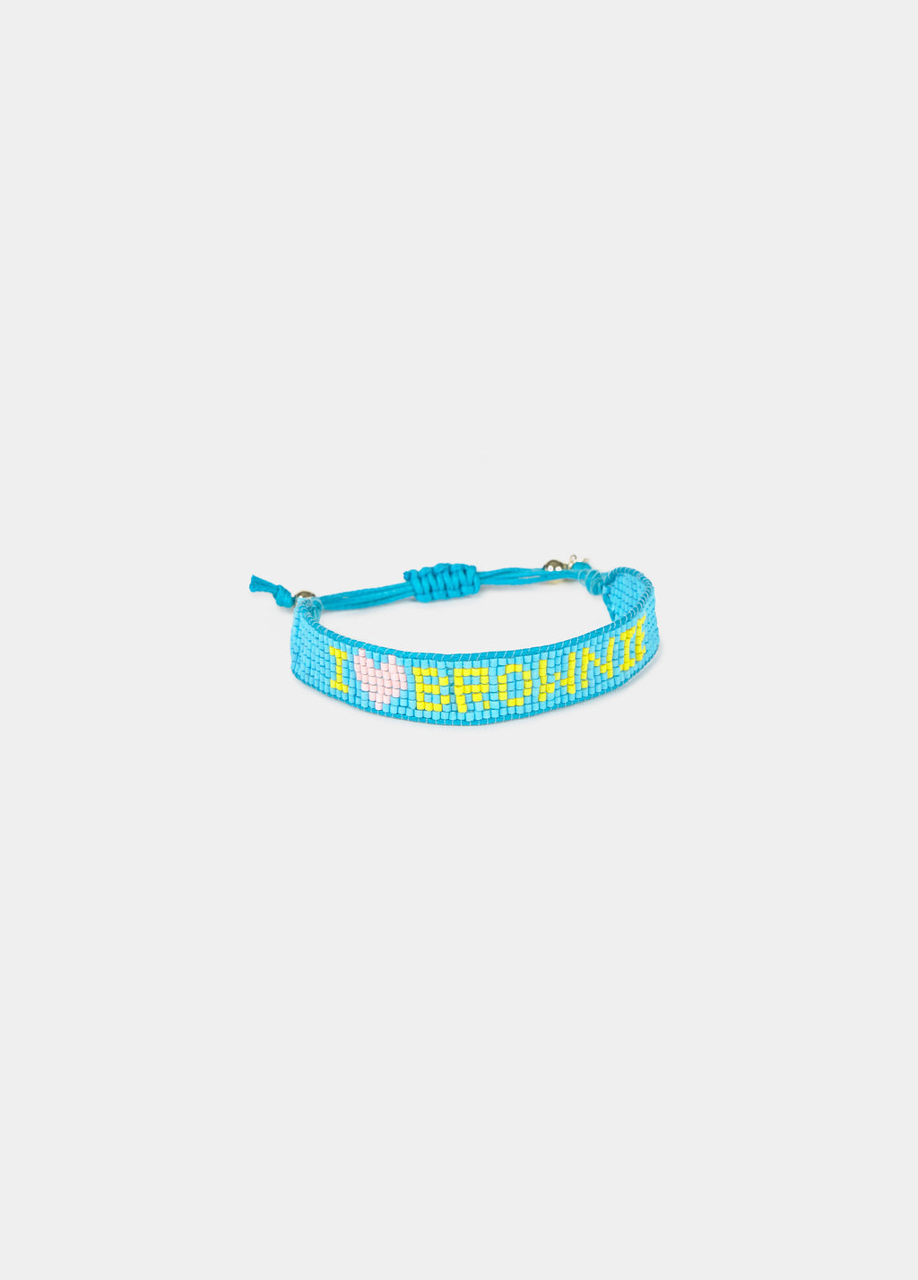 Polsera beads Brownie