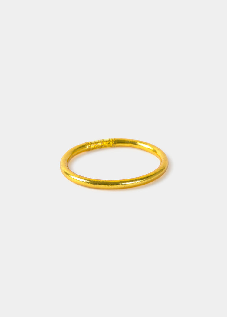Gold leaf bracelet S