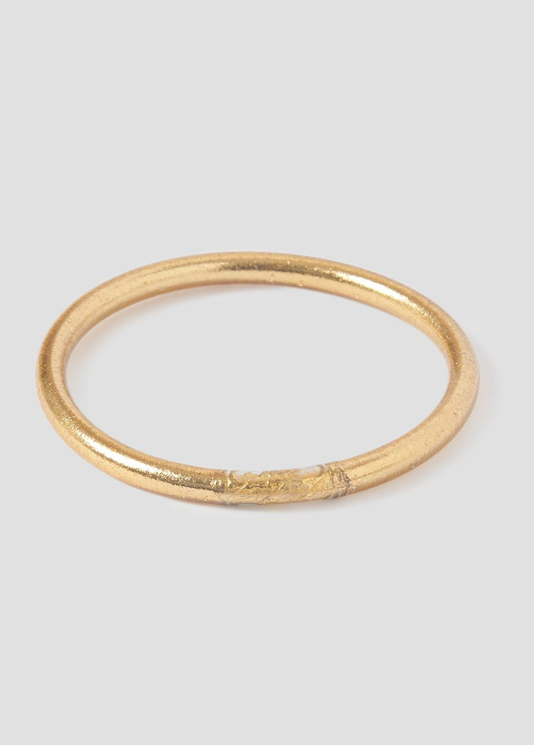 Gold leaf bracelet m