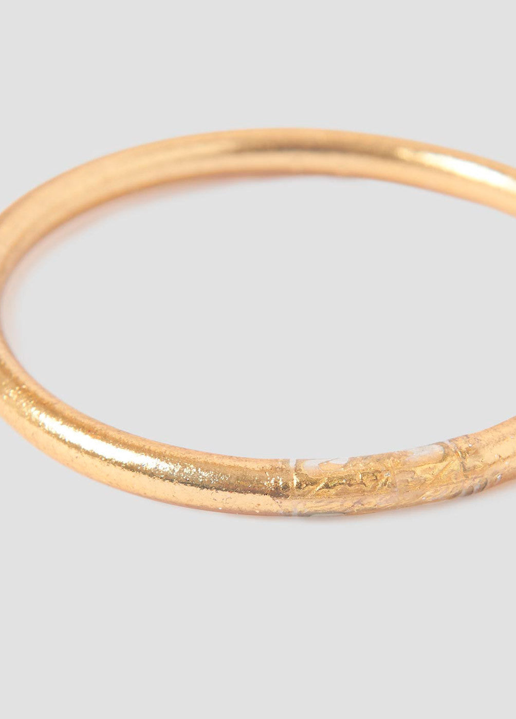 Gold leaf bracelet m