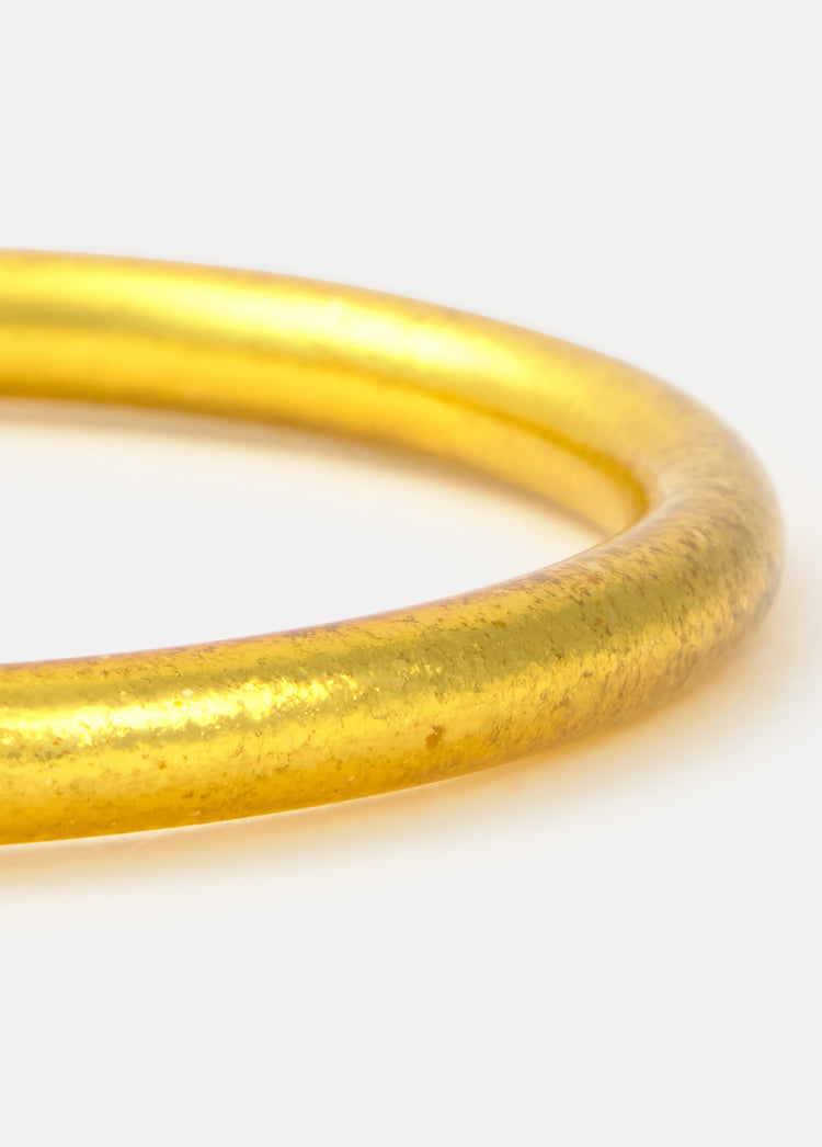 Gold leaf bracelet M