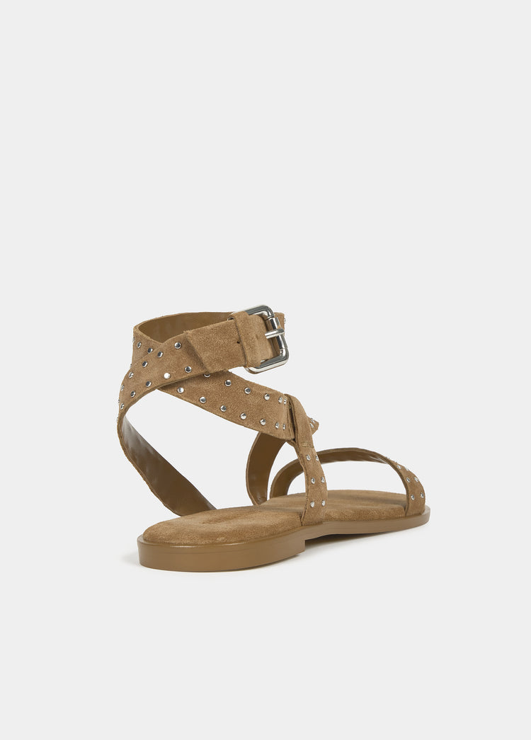 Flat strap sandals