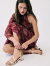Sandale brides talon