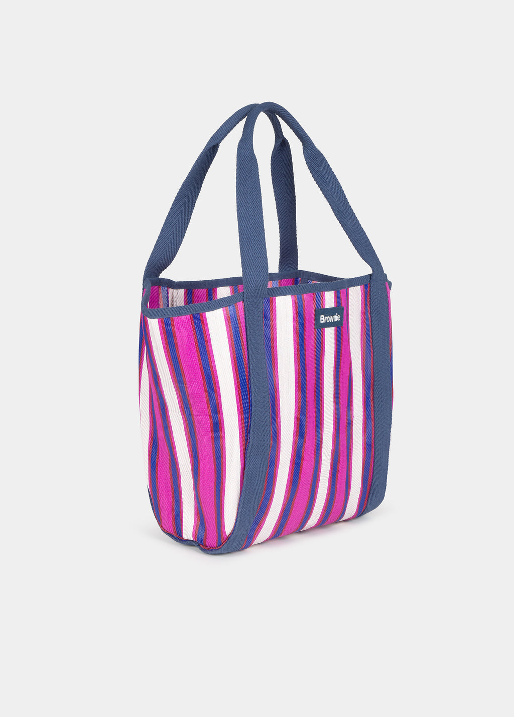 Bolso shopper rayas