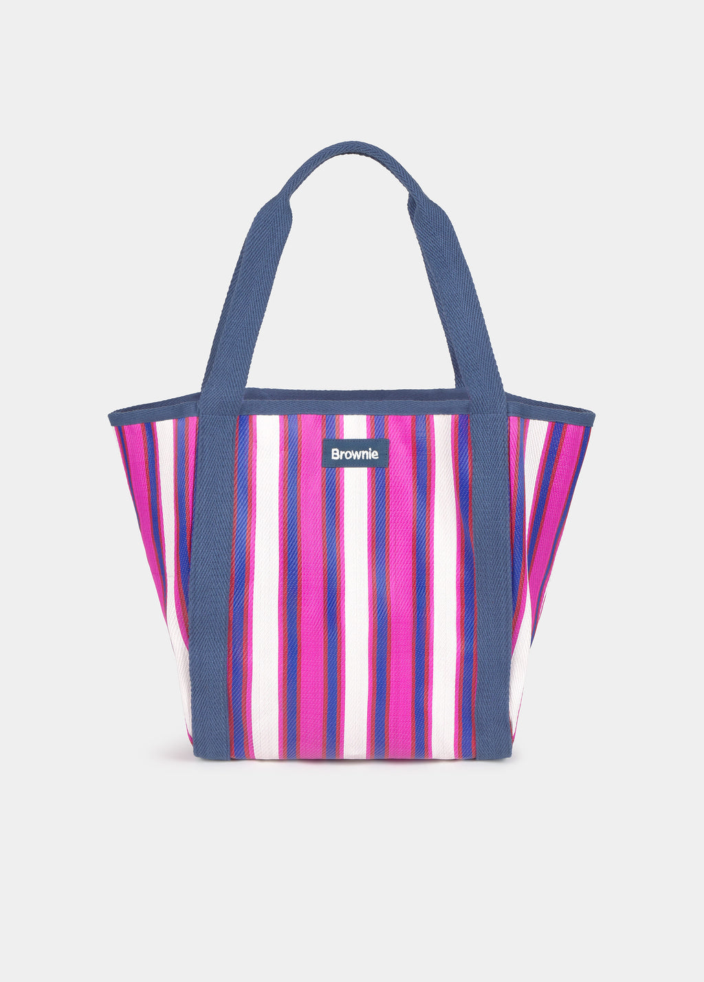 Bolso shopper rayas
