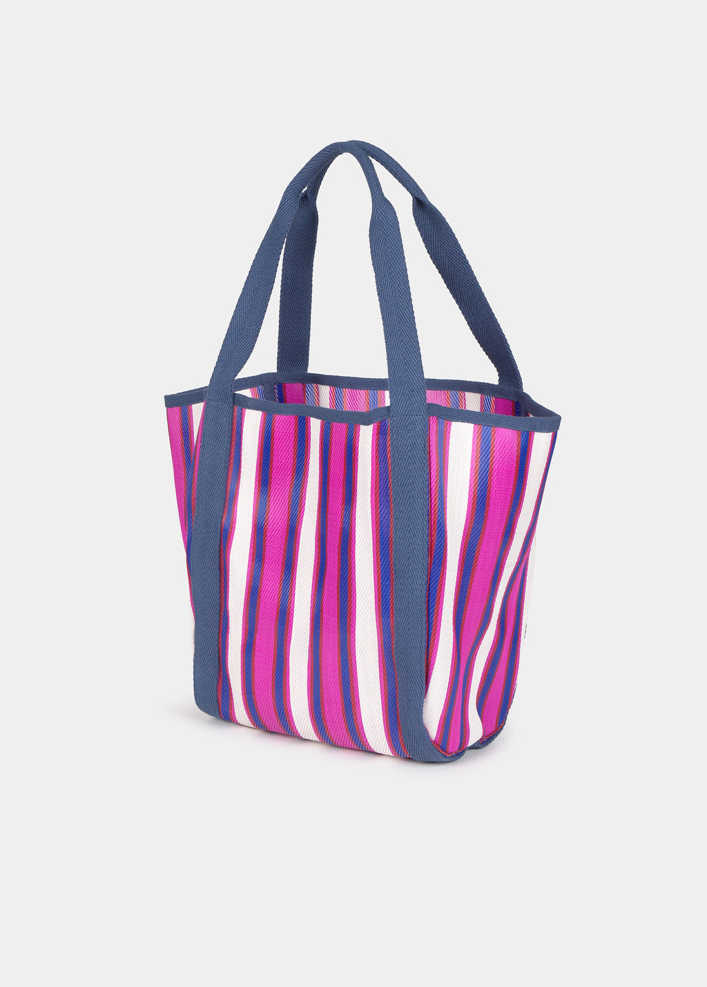 Bolso shopper rayas