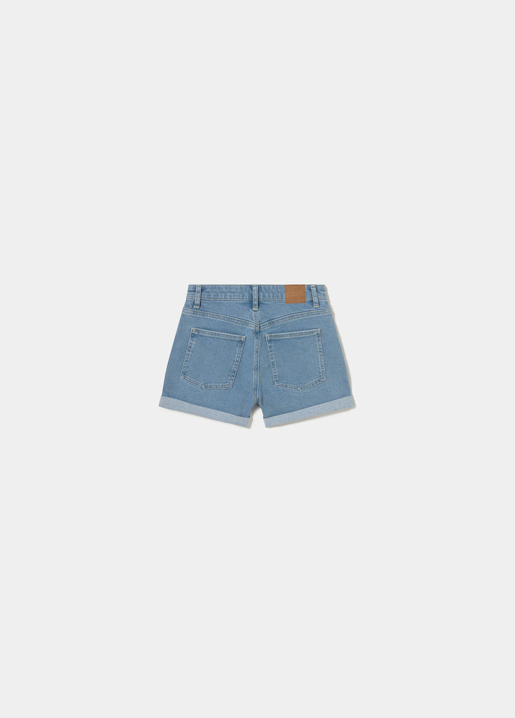 Basis short met omslag
